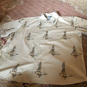 Dark beige abstract pattern